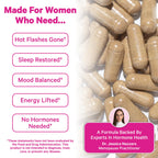 Pink Stork Menopause Support for Women - 60 Capsules - image 3
