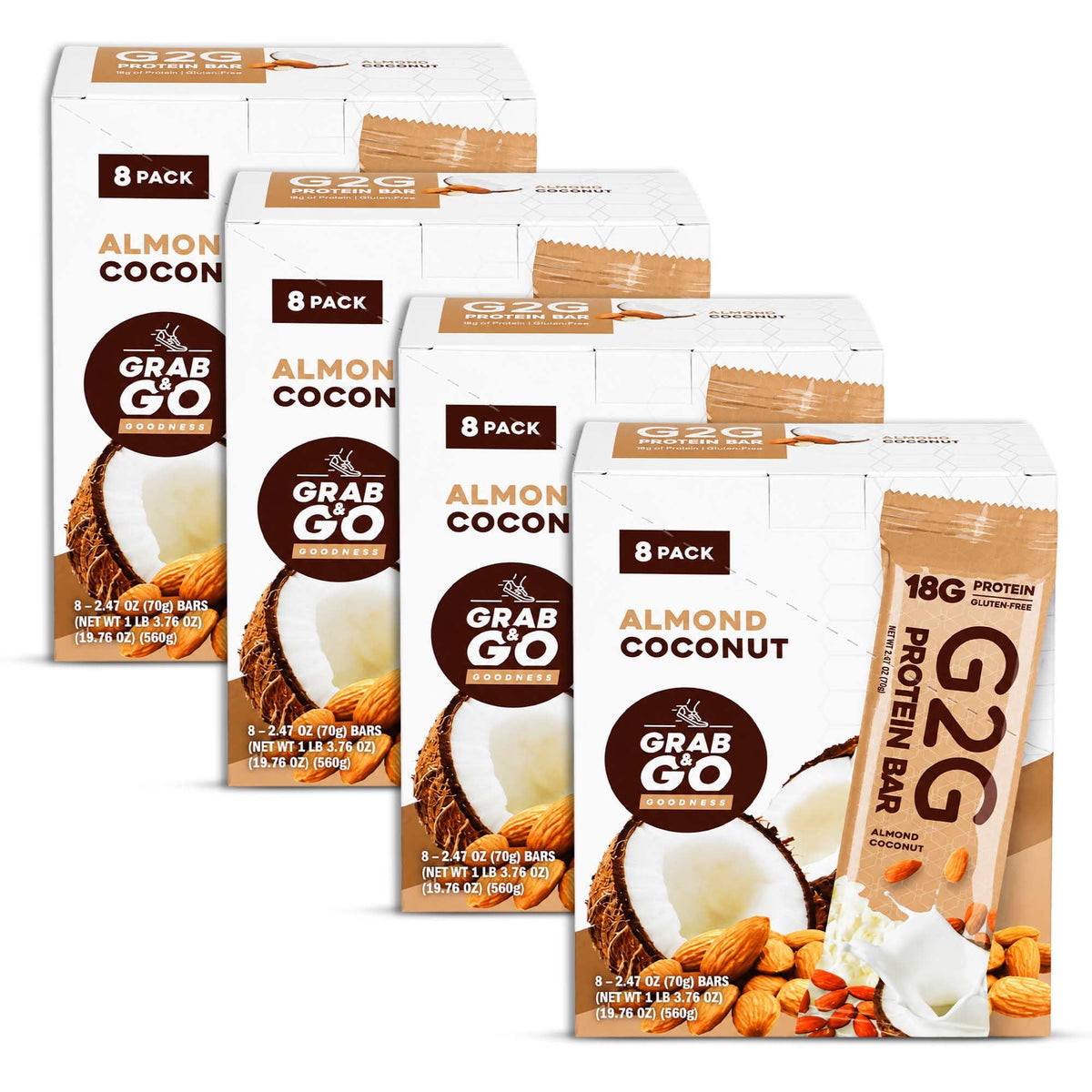 G2G Protein Bar, Almond Coconut Parent