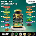 Tenmido Wormwood Black Walnut Clove Capsules - 120 Capsules - image 3