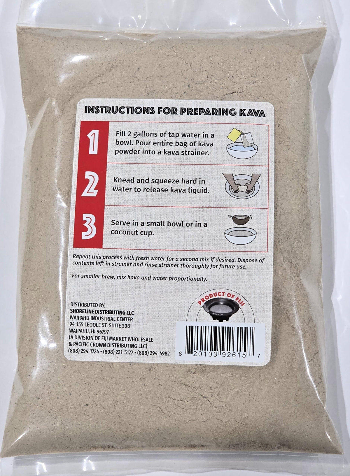 Tikaram's Kava Kava Premium Fiji Waka Noble Strain Powder - 8oz - image 4