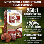 LABO Nutrition Bioactive Organic Reishi Ultra Mushroom - 90 Capsules - image 3