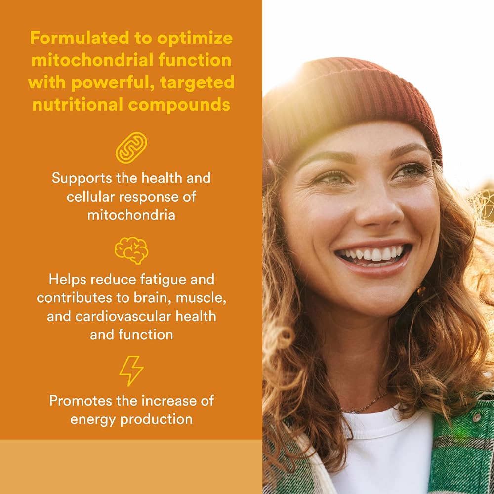 Natural Factors Mitochondrial Energy Formula - 120 Vegetarian Capsules - image 2