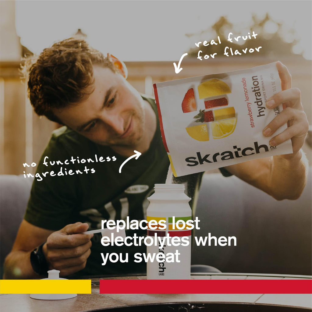 Skratch Labs Strawberry Lemonade Hydration Drink Mix - 0.8 oz - image 4
