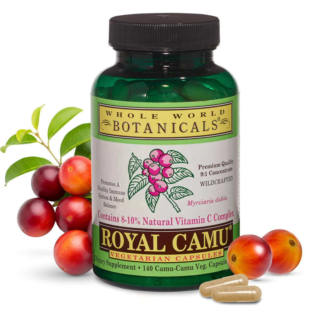 Whole World Botanicals Royal Camu Vitamin C - 140 Capsules - image 2