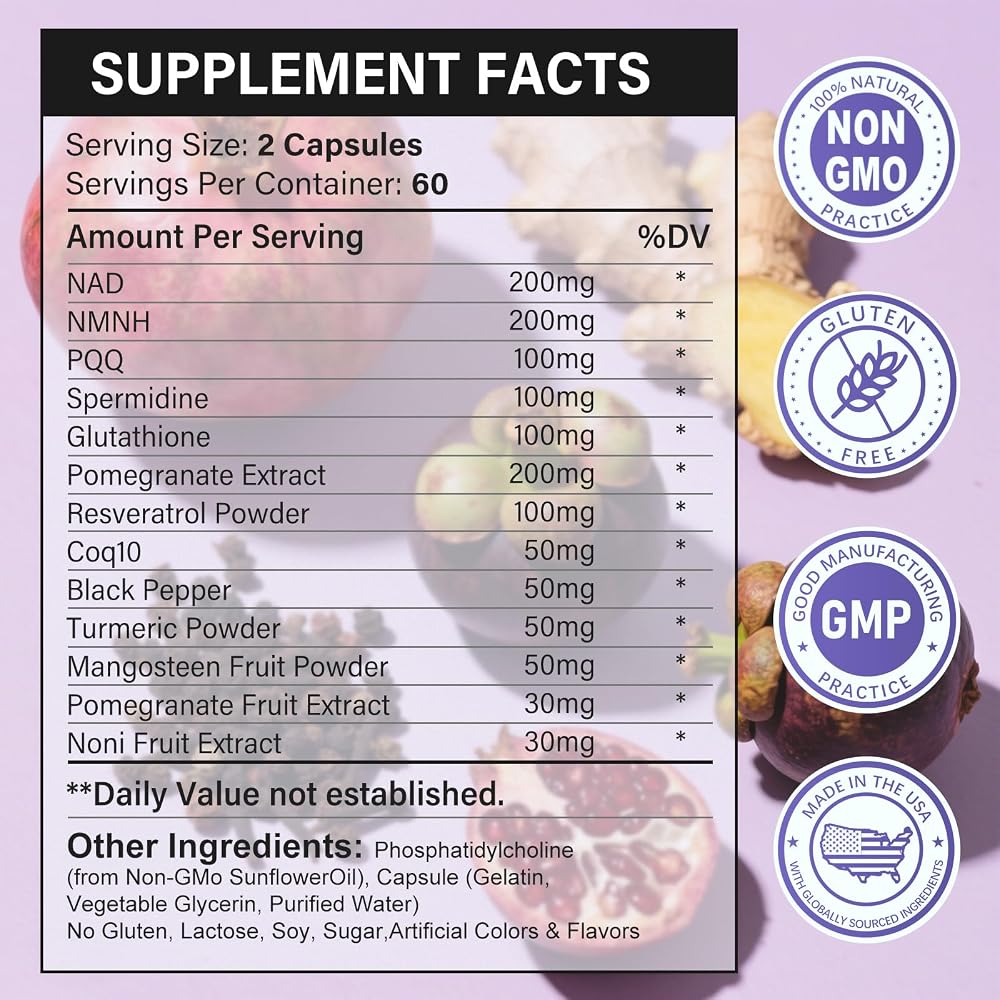 SUPRANOURISH 13-in-1 Antioxidants Supplement - 120 Capsules - image 2