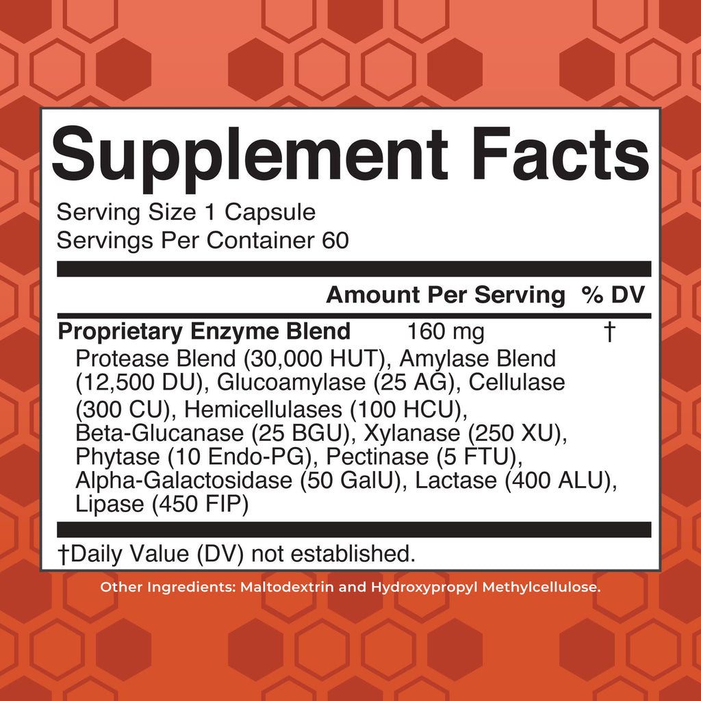 MARYRUTH'S Gluten Digestive Enzymes - 60 Capsules - image 2