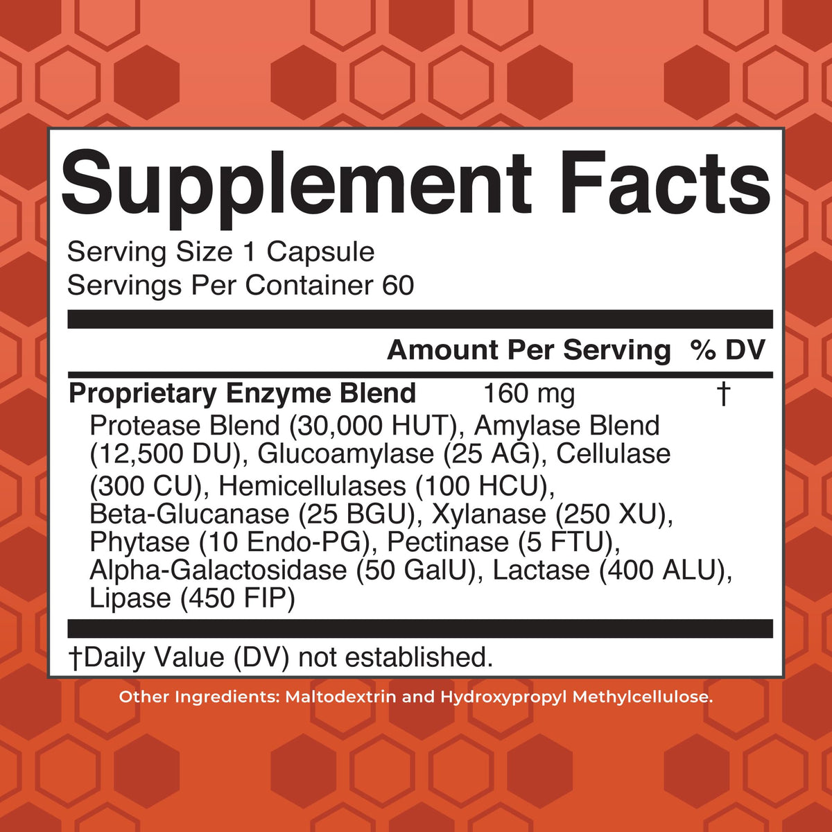 MARYRUTH'S Gluten Digestive Enzymes - 60 Capsules - image 2