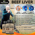 Wholesome Wellness Grass Fed Desiccated Beef Liver - 180 Capsules - image 4