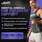 JYM Supplement Science ZMA Zinc & Magnesium - 90 Vegetarian Capsules - image 3
