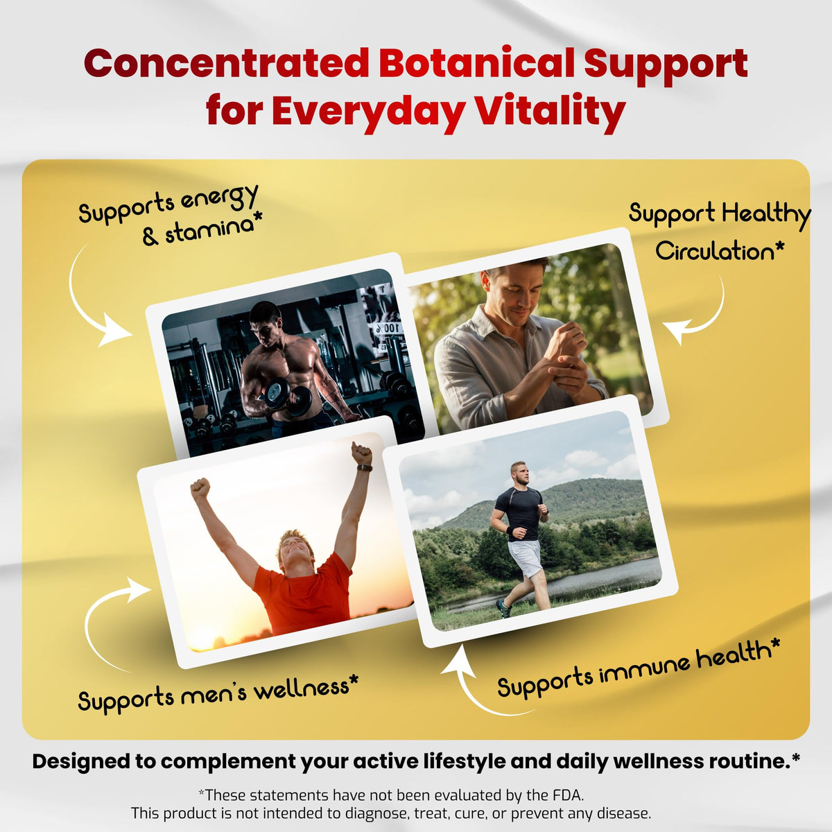 VEGATOT 8 in 1 Tongkat Ali with Maca Root & Panax Ginseng - 90 Capsules - image 4