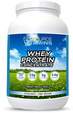 LifeSource Vitamins Grass-Fed Whey Concentrate French Vanilla - 3 lb - image 4