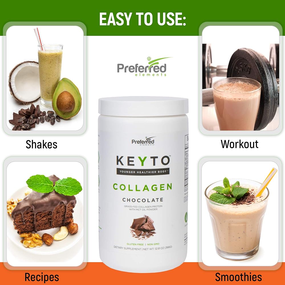 Preferred Elements KEYTO Keto Collagen Protein with MCT Oil Powder - image 9