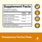 American Standard Supplements Organic Sea Moss Bladderwrack Burdock Root - image 3