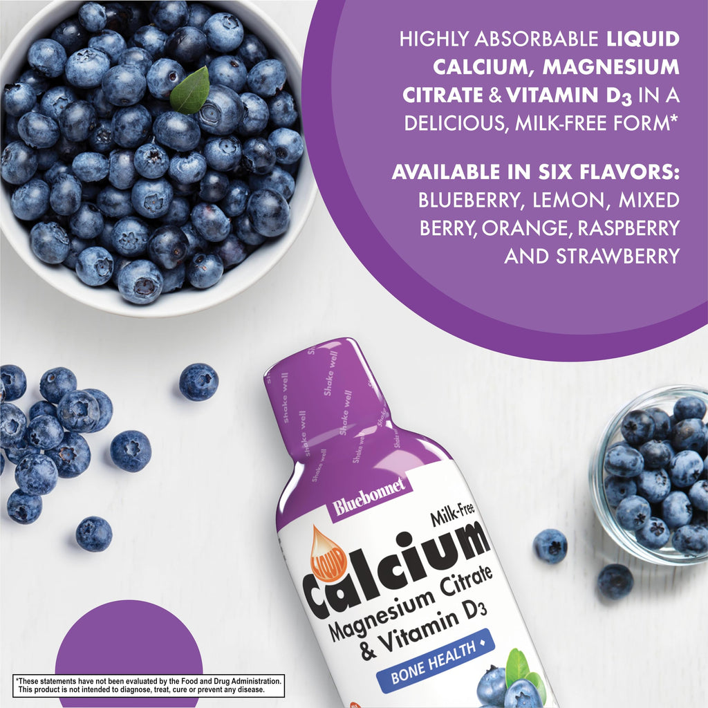Bluebonnet Nutrition Liquid Calcium Citrate Magnesium Citrate