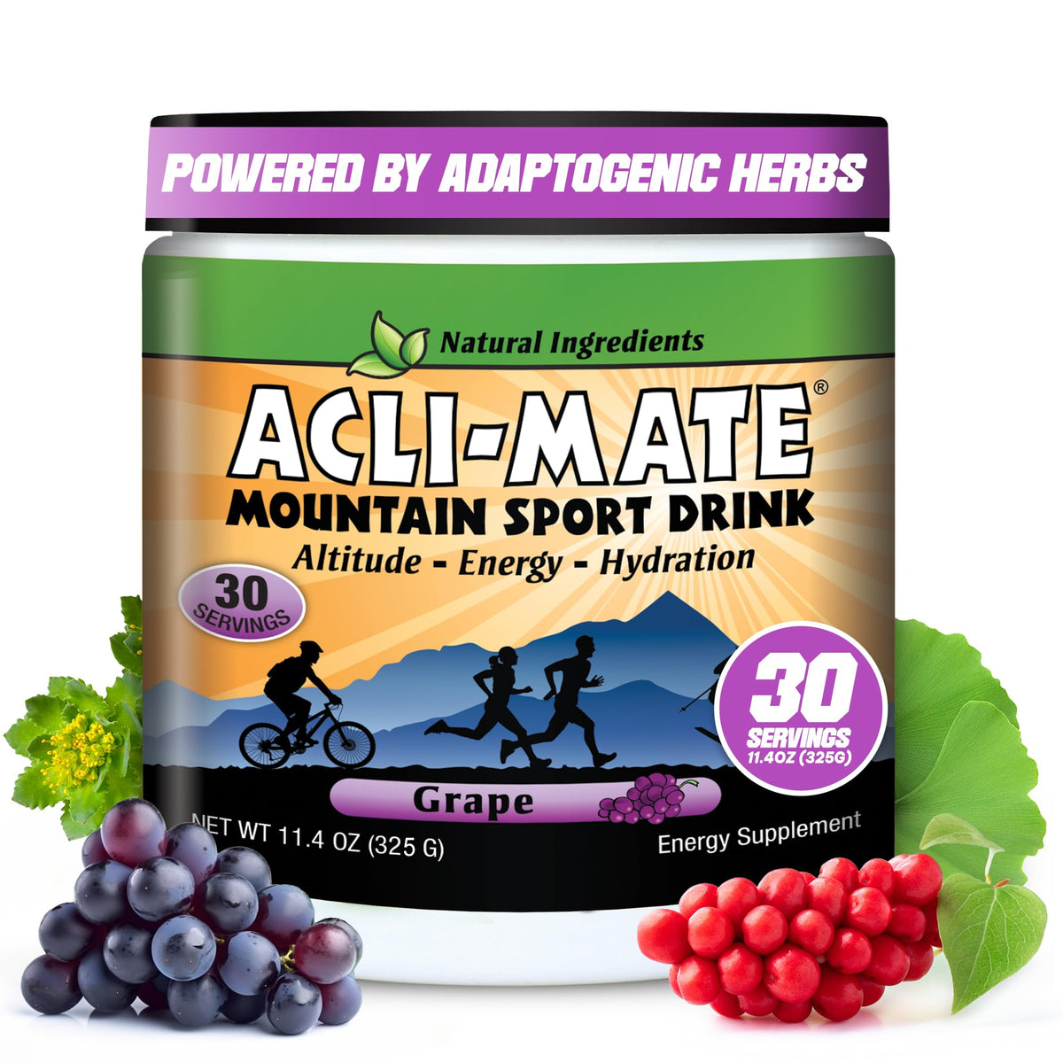 Acli-Mate High Altitude Acclimatization Electrolyte Powder (Tub)