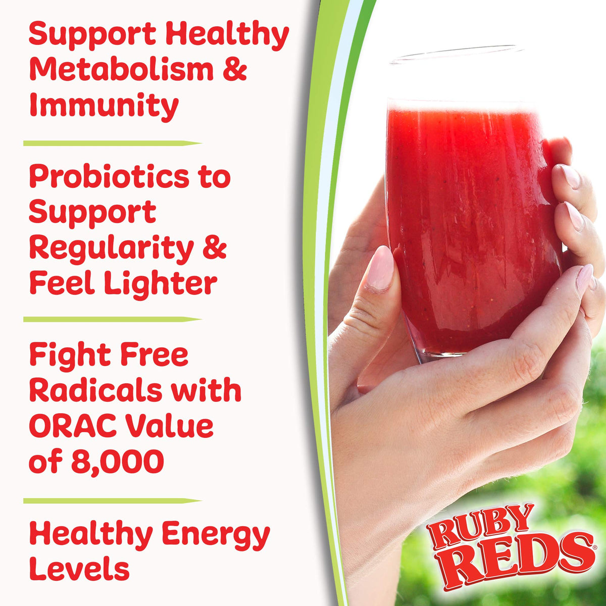 New Vitality Ruby Reds Delicious Reds Powder Fruit & Vegetable - 30 Servings - image 5