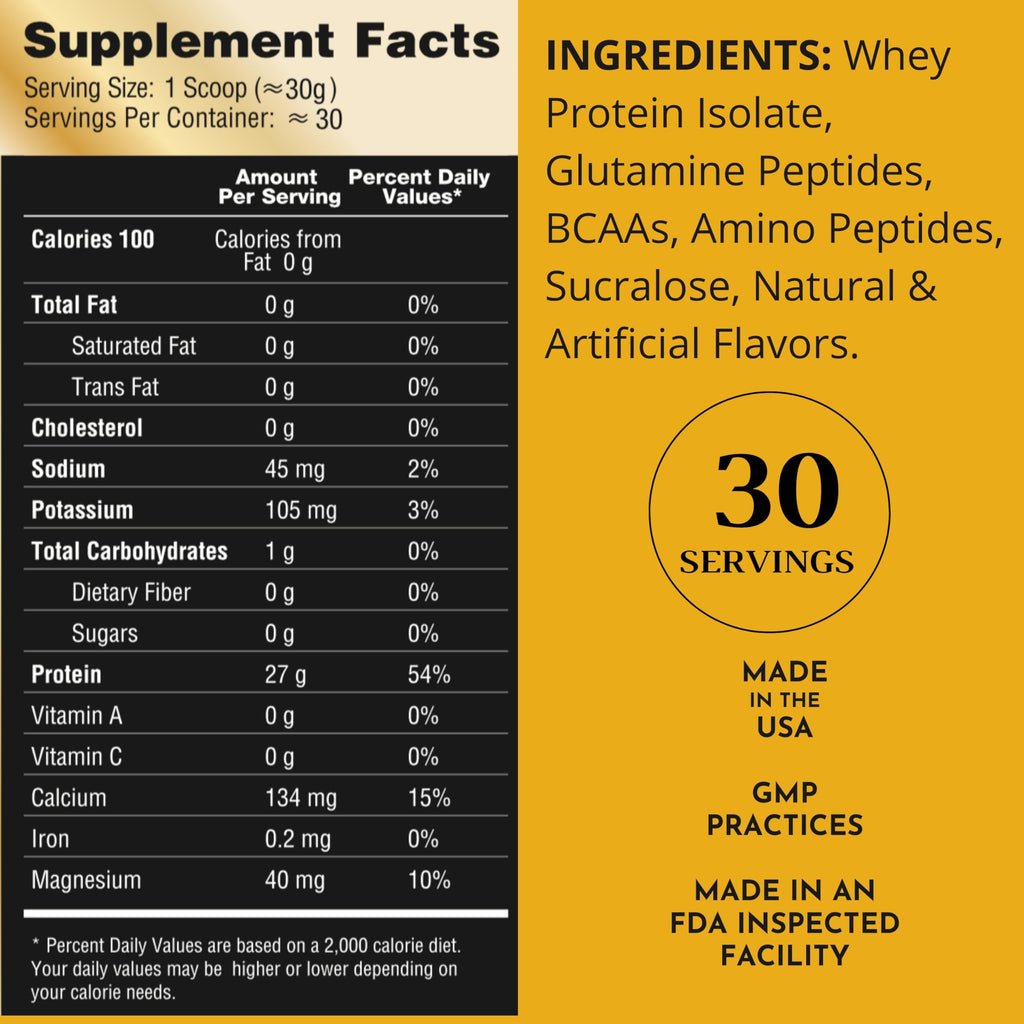 RSN Royal 100% Isolate Protein Powder