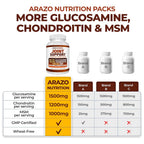 Arazo Nutrition Glucosamine Chondroitin Turmeric Msm Boswellia