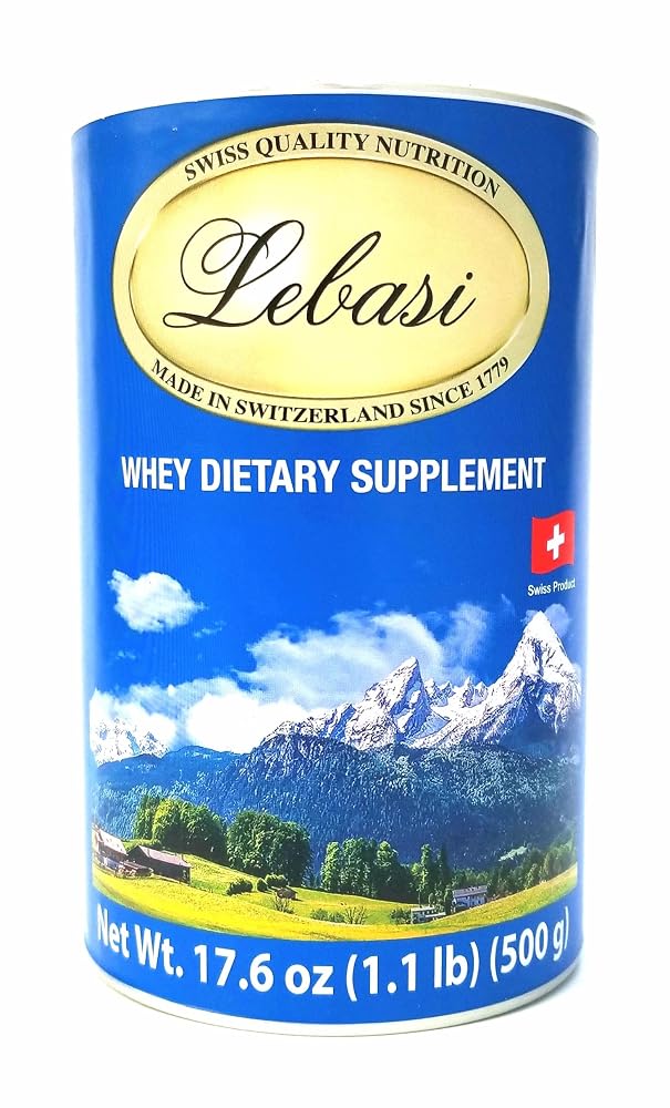 Lebasi Lactoserum Swiss Whey Supplement Powder - 2 x 500g