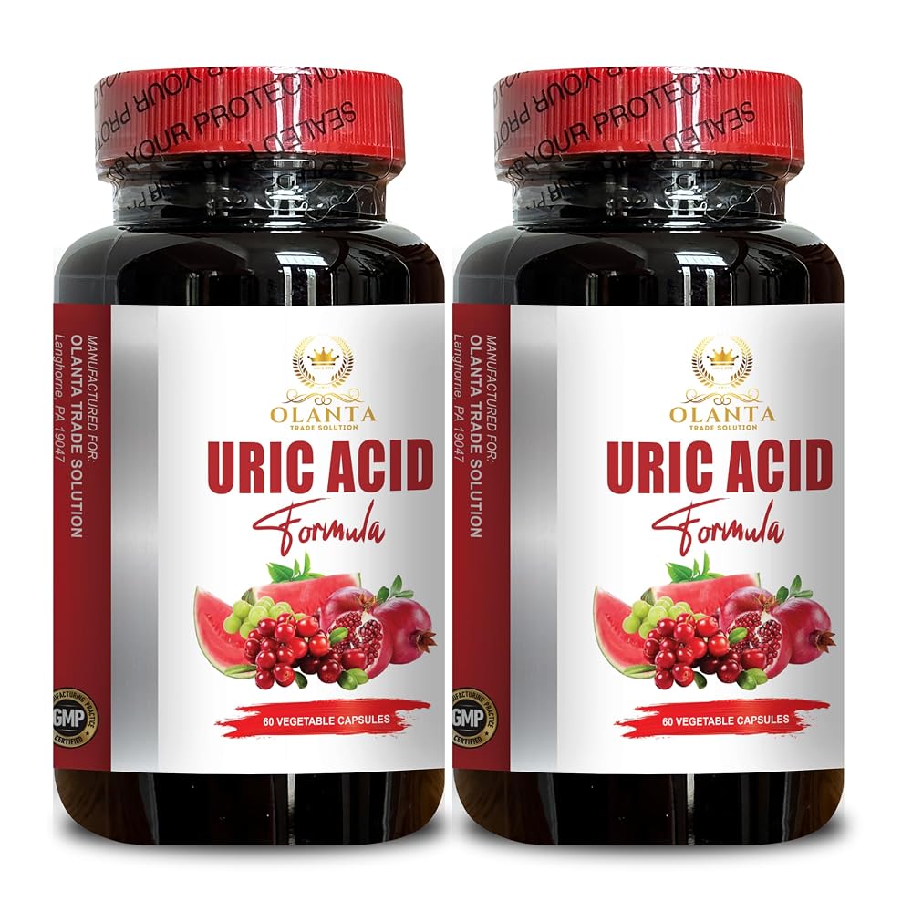 OLANTA URIC ACID CLEANSE FORMULA - 120 Capsules