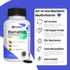 MyBari All-in-One Bariatric Multivitamin with Iron - 60 Capsules - image 2