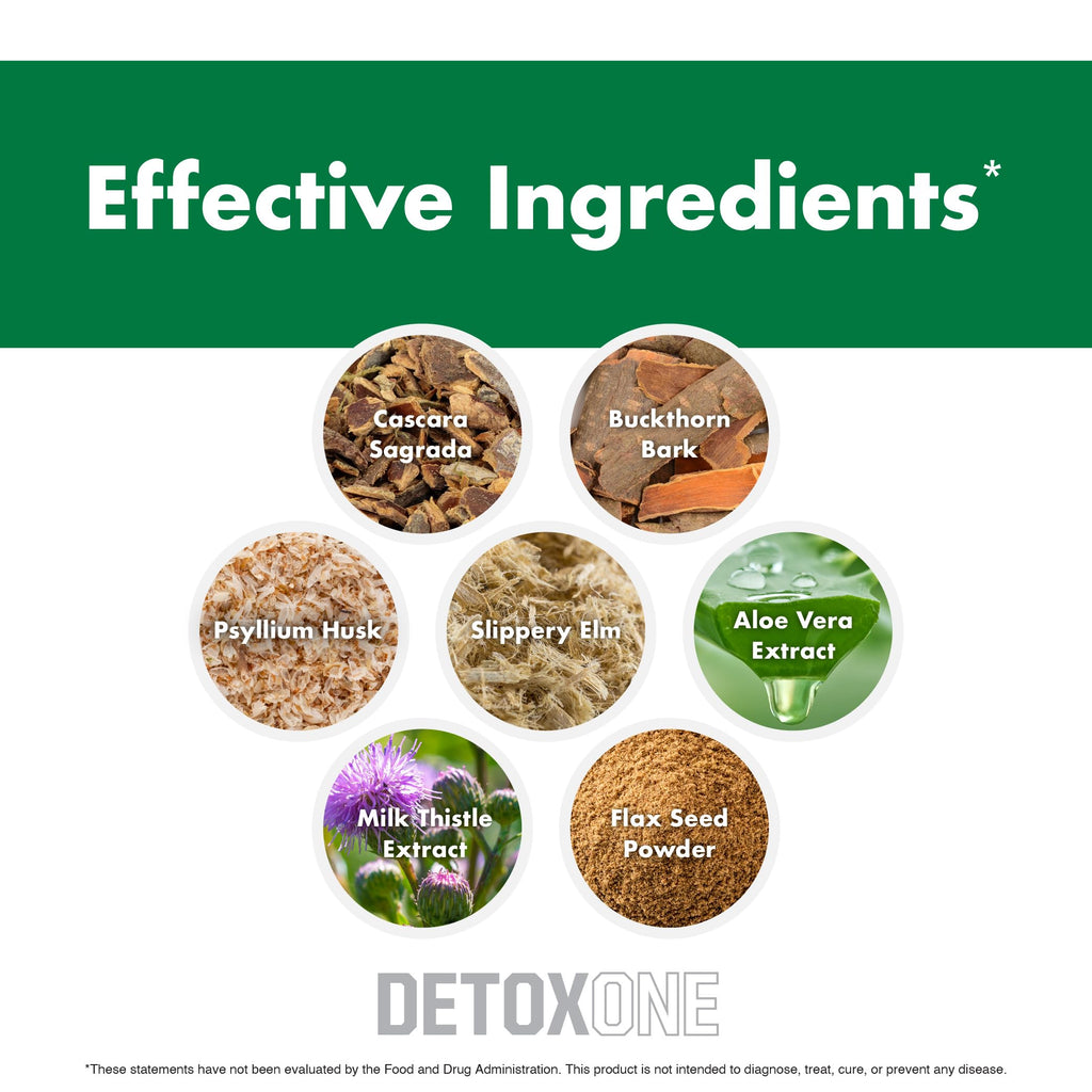 NutraOne DetoxOne 30​ Day Extra Strength Detox Cleanse Supports - image 6
