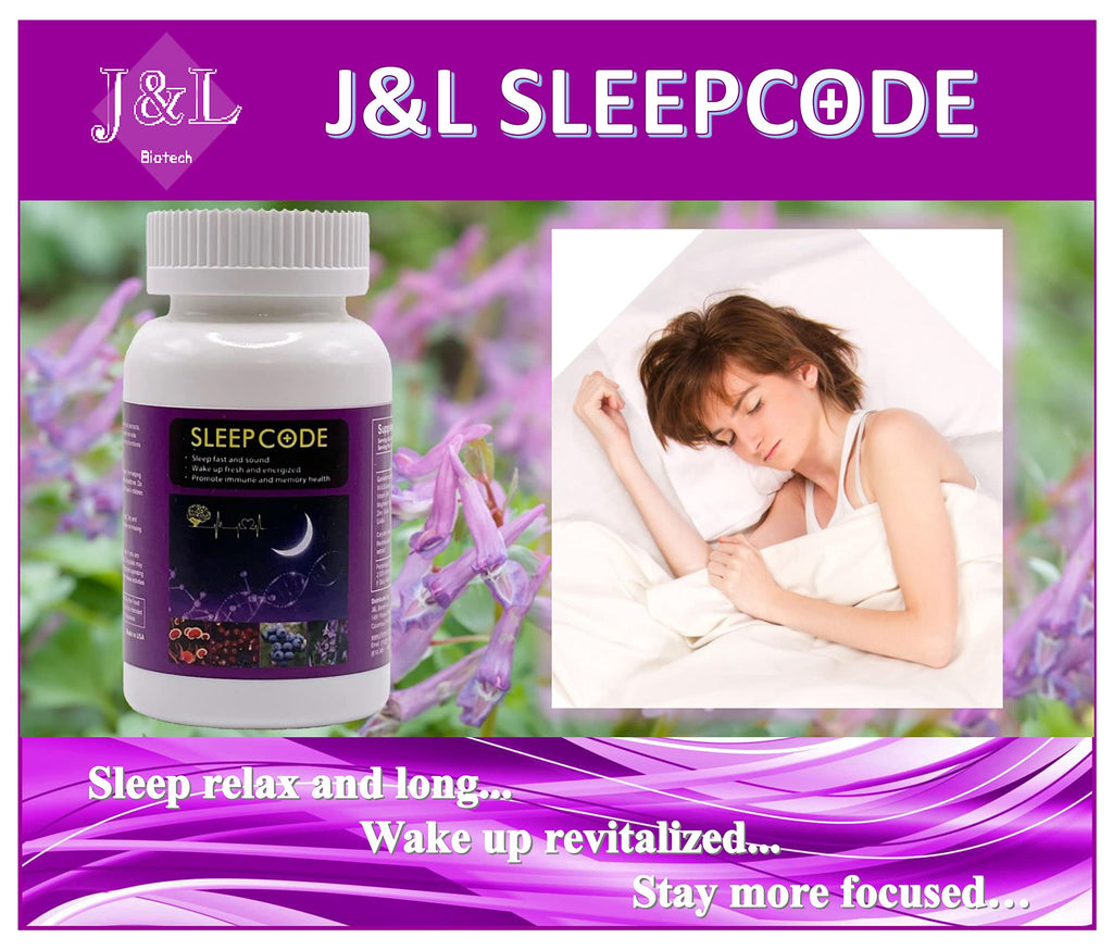 VOZRO J&L SLEEPCODE Natural Sleep Supplement - 60 Capsules - image 4