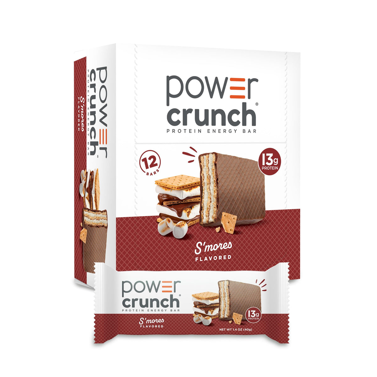 Power Crunch S'more Protein Bars - 12 Count