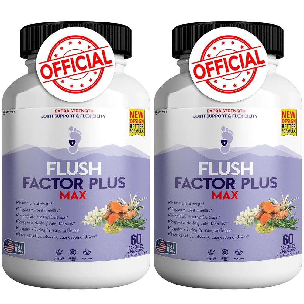 GREENVIFY Flush Factor Plus Max Natural Essences Natural Joint
