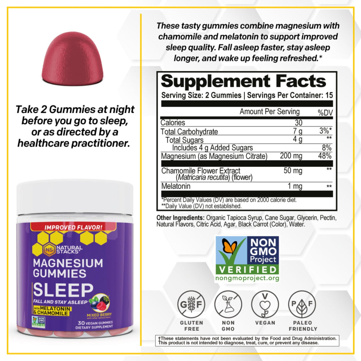 NATURAL STACKS Gummies Parent