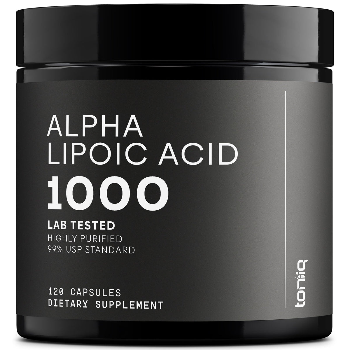 Toniiq 1000mg Ultra High Strength Alpha Lipoic Acid - 120 Capsules