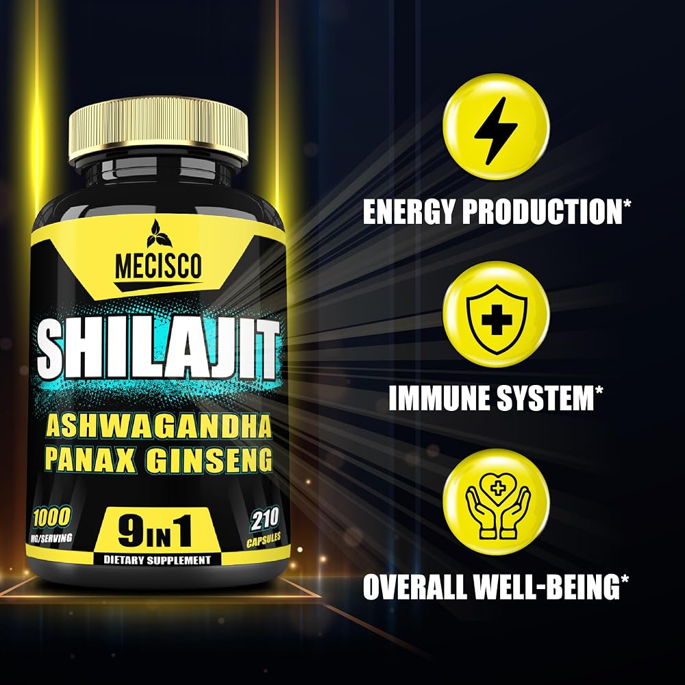 Mecisco Shilajit Supplement_ 60 210Capsules_300mg(P)