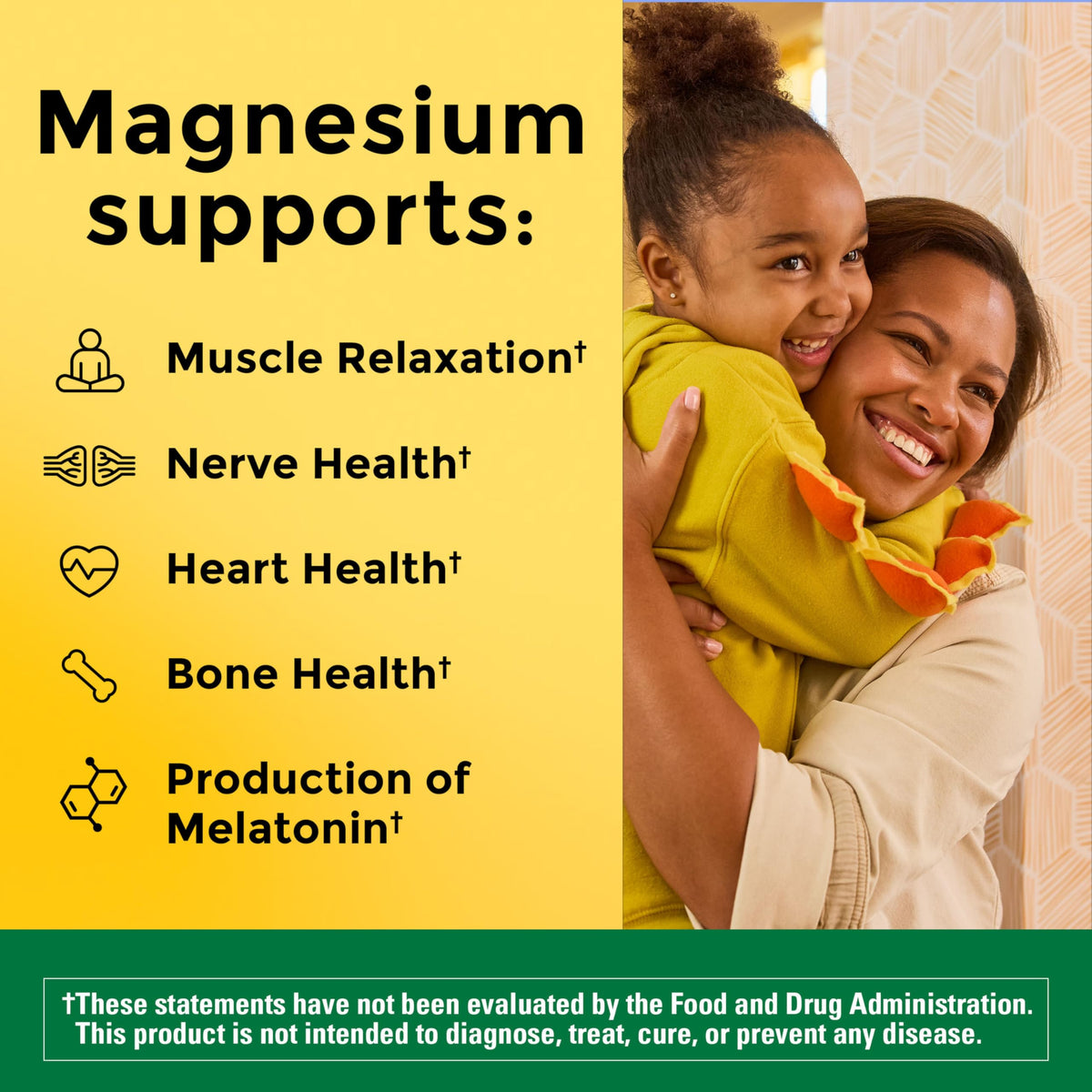 Nature Made Magnesium Complex with Vitamin D3 & Zinc - 60 Capsules - image 2