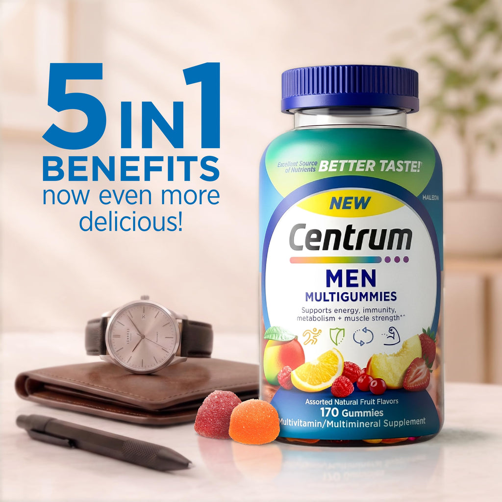 Centrum MultiGummies Gummy Multivitamin for Men
