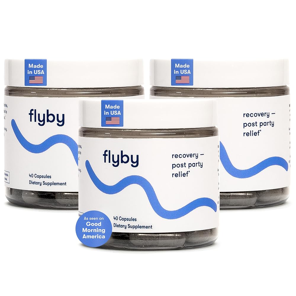 Flyby Recovery Supplement with DHM & Milk Thistle - 120 Capsules