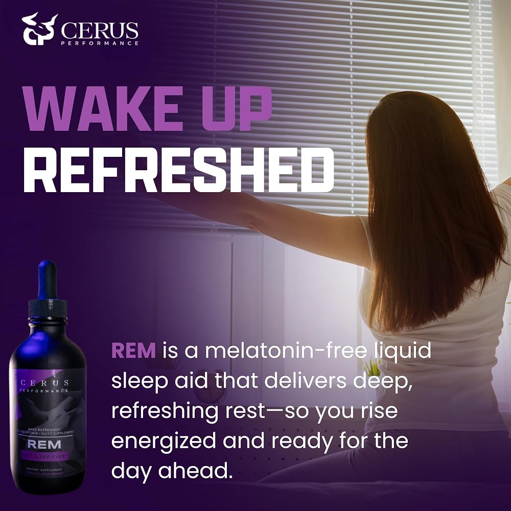 Cerus Performance REM Sleep Aid Drops - 4 oz - image 3