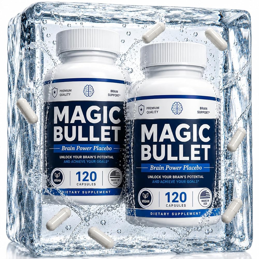 Progressive Placebo Magic Bullet Honest Placebo Pills - 240 Capsules