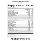 Fairhaven Health FertilAid Multivitamin Combo for Men - 90 Count - image 2