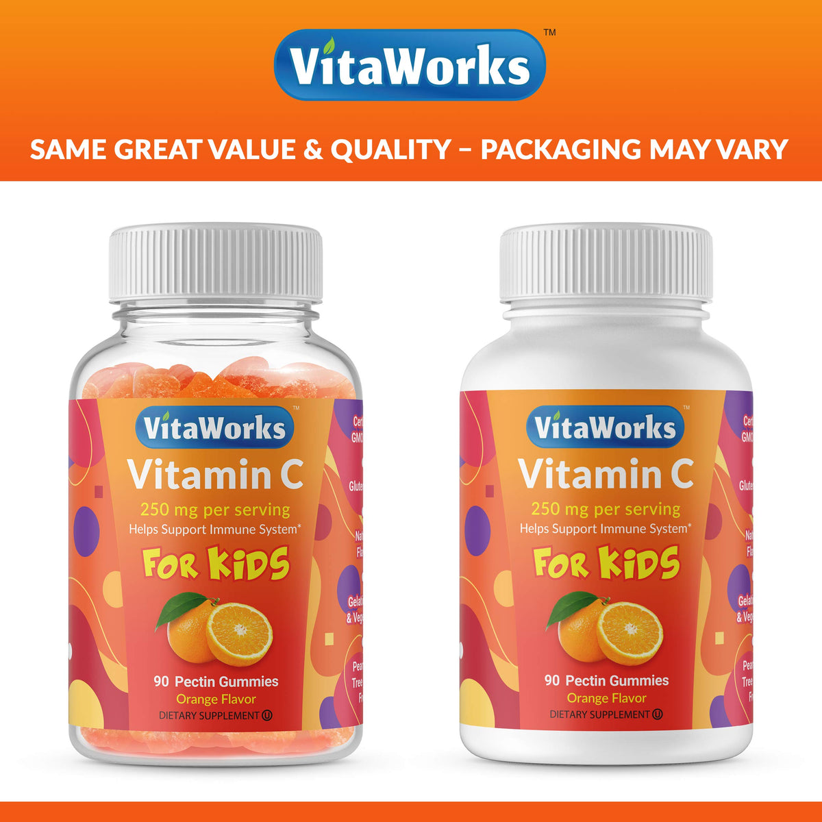 VitaWorks Doctors Finest Vitamin C Gummies for Kids - 90 Gummies - image 4