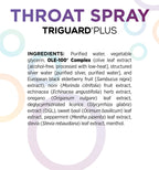 Oxygen Nutrition TriGuard Throat Spray with Elderberry - 2 oz - image 6