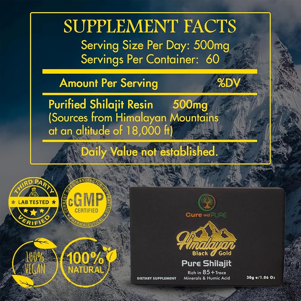 Cure wid Pure shilajit Resin