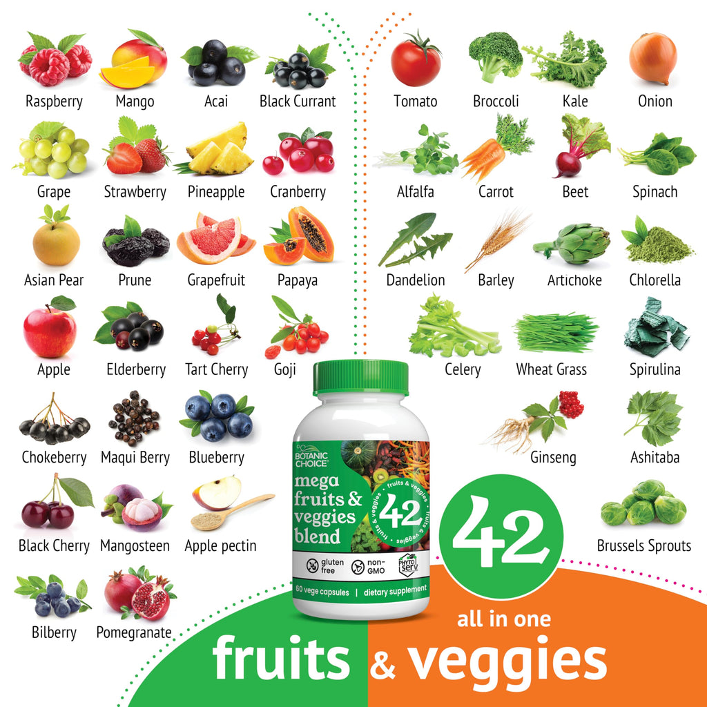 Botanic Choice Mega Fruits and Veggies Blend