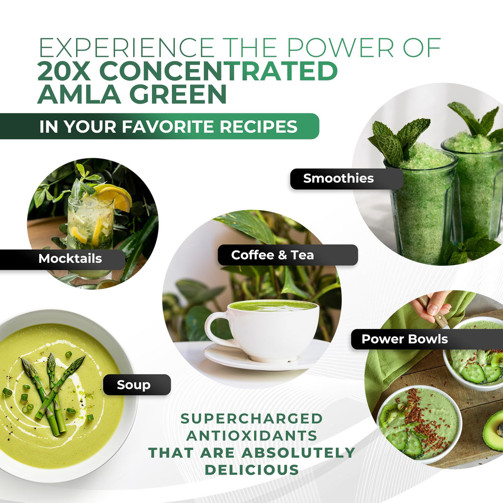 Amla Powder & Green Tea Superfood Supplement