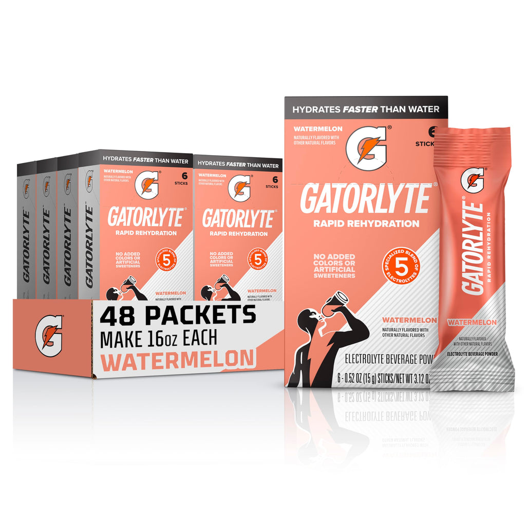 Gatorlyte Watermelon Electrolyte Powder - 48 Sticks