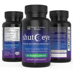Natural Nutrition Works Shut Eye Sleep Aid with Rutacarpine - 60 Capsules - image 2