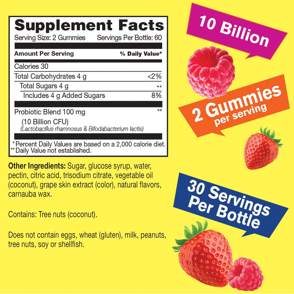 WellYeah Probiotics for Women Gummies 10 Billion CFU - 60 Gummies - image 2