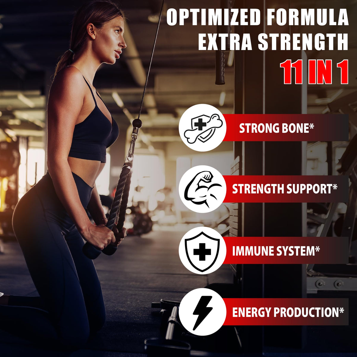 agobi Testosterone Supplement for Men with 11 Herbs - 60 Capsules - image 3