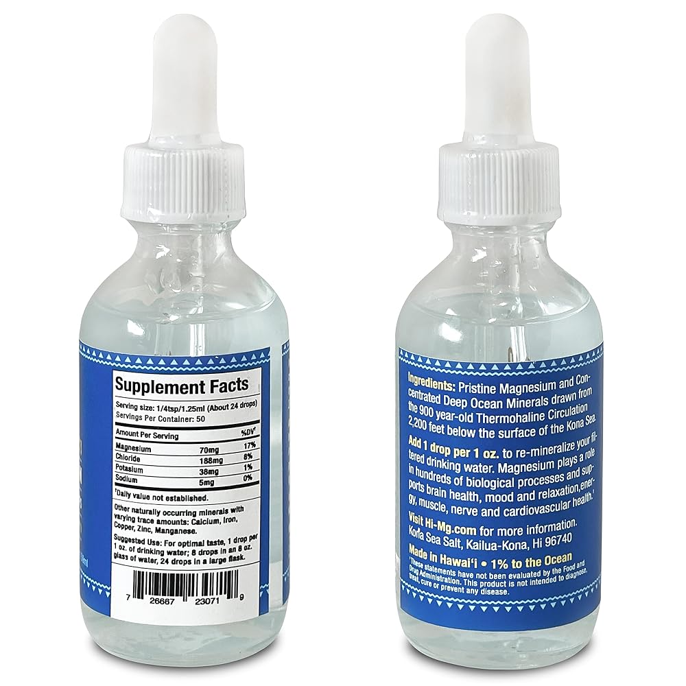 Kona Sea Salt Deep Ocean Magnesium Drops - 2 Fl Oz - image 2