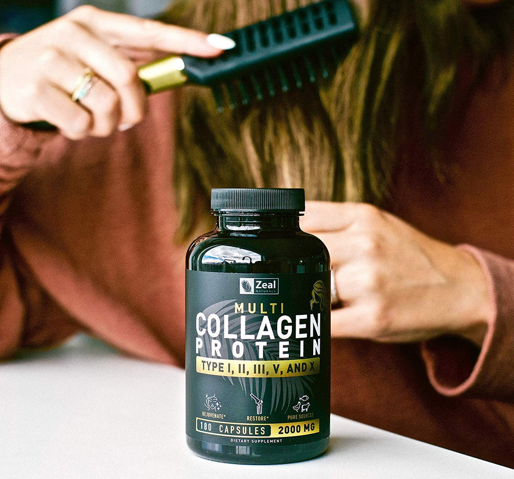 Zeal Naturals Multi Collagen Peptides - 180 Capsules - image 8