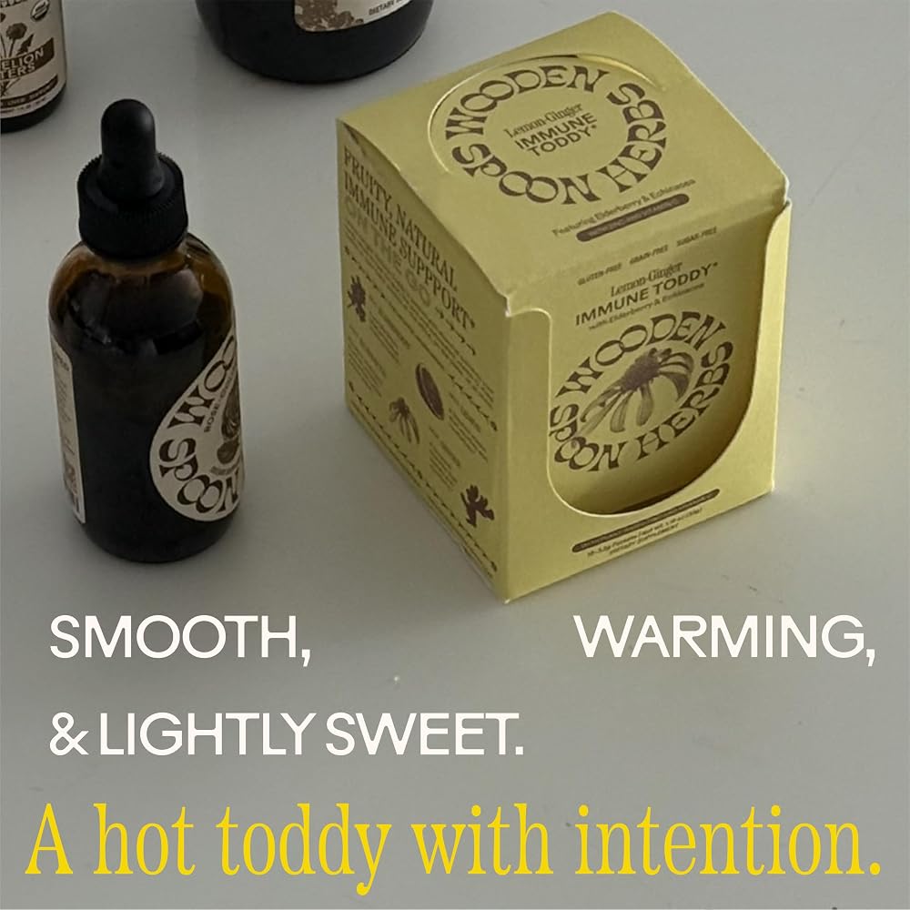Wooden Spoon Herbs Lemon Ginger Immune Toddy - 10 Sachets - image 3